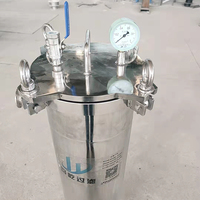 Boîtier de filtre Single-Bag personnalisé en acier inoxydable pour filtration d'huile