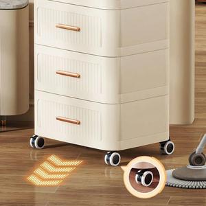 Cajonera <span class=keywords><strong>de</strong></span> Plástico <span class=keywords><strong>de</strong></span> Alta Capacidad, 4 Niveles, Beige, PP, Organizador que Ahorra Espacio, <span class=keywords><strong>Cajones</strong></span> <span class=keywords><strong>para</strong></span> Armario y Espacios Pequeños - Product Image 5