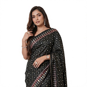 Nouvelle Robe Boubou Femme, Vêtements Africains, Tenues Saree/Sari/Shari, Coton Imprimé Gaufré, Séchage Rapide, Élégante, Pour Fête, Longueur Standard - Product Image 3