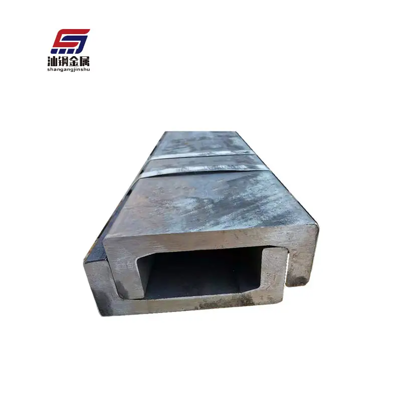 Hot sale ss400 q235 channel steel size 50x25 channel section hot rolled steel u beam channel bar