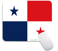 Alfombrilla de ratón con bandera de Panamá para hombres y mujeres, base de goma antideslizante, alfombrilla de escritorio para escritorio, ordenador, portátil, PC, juegos, hogar u oficina