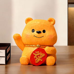 Top Rhyme Little Bear Resin Figurine DY2283 Housewarming Decoration Artistic Craft Gift - Product Image 3