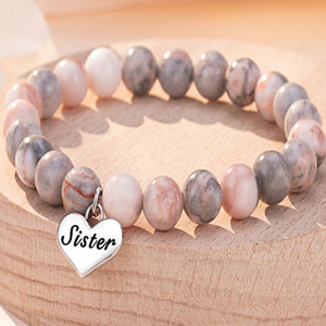 LEPAI Venta al por Mayor de Pulseras de Moda de Acero Inoxidable con Cuentas, Pulseras para Mujer, Regalos de <span class=keywords><strong>Cumpleaños</strong></span> y Festivos - Product Image 4