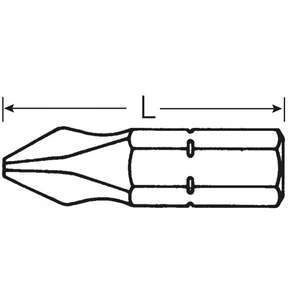 STAHLWILLE - 08030001 Inserts de tournevis DIN 3128 pour vis à empreinte cruciforme-EAN 4018754010639 INSERTS POUR EMBOUTS DE VISSAGE - Product Image 2
