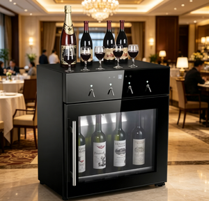 VANACE Compresor Independiente Venta Caliente Hogar 4 Botellas Dispensador de Vino Automático - Product Image 1