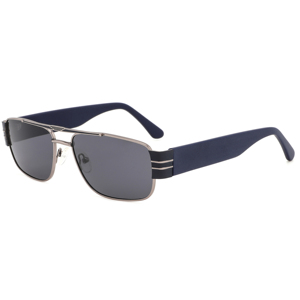 Gafas de Sol de Piloto, Montura Metálica Rectangular, Lentes Degradadas de Aro Completo, 100% Protección UV, Unisex para Adultos, para Exteriores - Product Image 5
