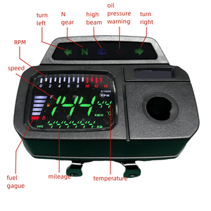 Calidad certificada tablero digital para motocicleta tablero de instrumentos para Hoajue Jincheng Lifan <span class=keywords><strong>AX</strong></span> <span class=keywords><strong>100</strong></span> - Product Image 2