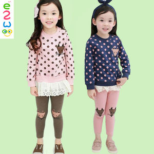 Magnifiques ensembles de vêtements pour filles, pyjamas pour enfants, combinaisons pour enfants, directement de l'usine - Product Image 1