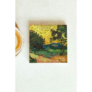 Juego de Posavasos Individuales de la Serie Vincent Van Gogh, Diseño Cuadrado de 160, para Regalo Empresarial o Promocional - Product Image 1