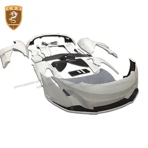 For mclaren mp4 mp4-12c wide body kit upgrade to fab style car rear bumper