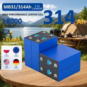 Cellule de <span class=keywords><strong>batterie</strong></span> LiFePO4 3.2V Evemb31 314Ah, stock UE PL, 8000 cycles, modèles 314Ah, 330Ah, 340Ah - Product Image 1