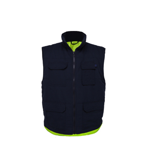 Ropa DE TRABAJO DE CARRETERA Uniformes DE TRABAJO Chaqueta Personalizar Invierno Fleece Hi Vis Gilet Chaleco reflectante de seguridad - Product Image 4