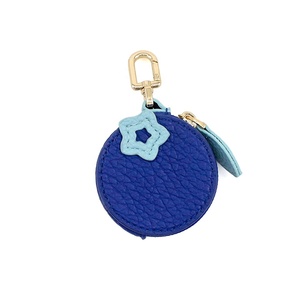 Monedero Ecológico de Cuero PU con Diseño de Frutas (Fresa, Limón, Manzana) para Cumpleaños, con Colgante para Llaves - Product Image 3