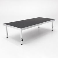Table de DJ portable en aluminium de haute qualité, pliable, mobile, pour bar de nuit et événements