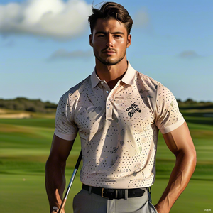 Maillot de sport unisexe en polyester imprimé par sublimation avec logo personnalisé, manches courtes, haute qualité, séchage rapide, anti-UV, respirant, polos de golf - Product Image 2