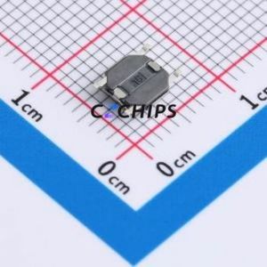 TS011-TBW1FH1.6 Tactile Switch SMD-4P,5.2x5.2mm Switch Single Pole Single Throw Round Button 2.5N Vertical Mount - Product Image 2