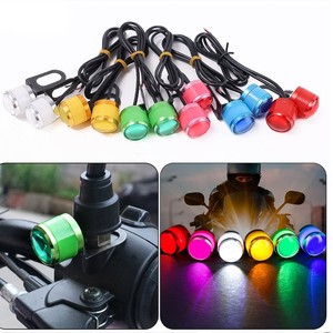 Luces decorativas para motocicleta, luces de circulación diurna, luces para espejos, luces tipo ojo de águila, luces para scooter eléctrico, luces retrovisores - Product Image 5