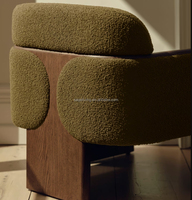 Chaise de luxe américaine pour salon moderne Mobilier rétro pour la maison Canapé simple Chaise canapé