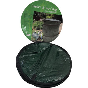 Bolsa de hojas de basura plegable emergente para patio de 45 galones, bolsa de jardín para acampar - Product Image 4