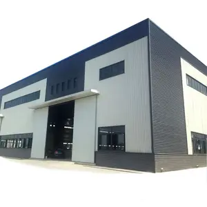 框架轻金属建筑预制工业钢结构仓库