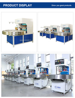 Machine de thermoscellage semi-automatique pneumatique à commande PLC pour blister PVC à haute fréquence Hipower, certifiée CE 1