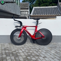 Vélos de triathlon en fibre de carbone 700C avec transmission électronique 2x12S LTWOO ER9, frein à disque, vélo de course aérodynamique pour contre-la-montre