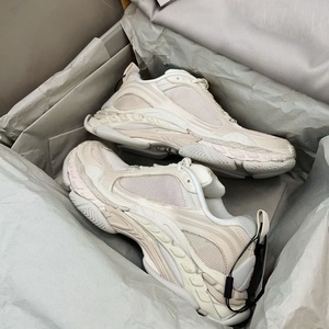 Chunky Dad Shoes Beige <b>Mesh</b> Retro Sneakers Unisex Breathable Thick Sole Casual Running <b>Trainers</b> for <b>Men</b> Women - Product Image 4