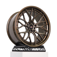 Rines Cóncavos Forjados de Alta Calidad 5x120 5x114.3 5x130 de 18 19 20 21 22 Pulgadas en Bronce, Ligeros y Deportivos para Porsche y Honda