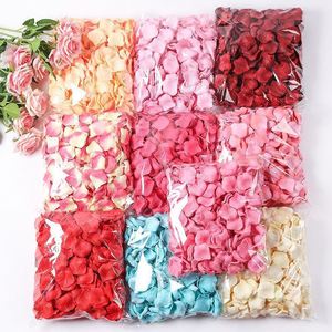 1000pcs Pink Silk Rose Petals - Artificial Flower Petals For Wedding & Party Decorations