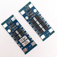 BMS Balanceado 2S 20A 6.4V/7.4V 5A~20A 5A/10A/15A/20A con Balance de Carga/Descarga en el Mismo Puerto para Baterías de Li-ion de 3.7V/LiFePO4 de 3.2V