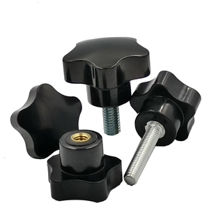 Promotion : Bouton d'ameublement noir en bakélite en forme d'étoile pour tiroirs, armoires et meubles de <span class=keywords><strong>cuisine</strong></span>, idéal pour l'usinage industriel et le polissage - Product Image 3