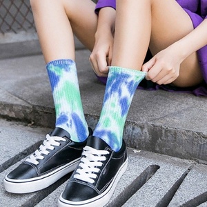 Fashion Casual Daily Wear <b>Socks</b> Custom Logo 3d Printed Seamless 360 Digital Sublimation Blank Polyester <b>Knee</b>-<b>high</b> - Product Image 4