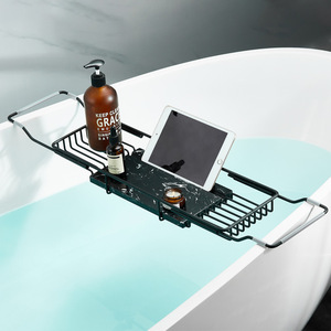 Étagère de bain télescopique standard en acier inoxydable pour salle de bain - Product Image 3