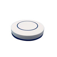 Interrupteur sans fil rond coloré 433 MHz, télécommande LED, contrôleur à bouton unique, émetteur