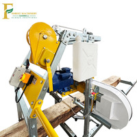 Scierie à bande horizontale de haute précision d'économie de bois Machine Portable scierie à bois coupe de bois pour Machine à bois