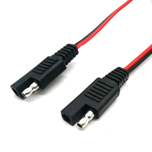 0,1m 14AWG SAE 2-pins connectorplug auto zonne-energie verlengkabel 12V batterij kabelboom - Product Image 4