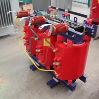 Transformateur sec triphasé Dyn11 SCB14 80 kVA 10/0,4 kV, transformateur de puissance intérieur en résine coulée 10 kV vers 400 V, classe F, 50 Hz