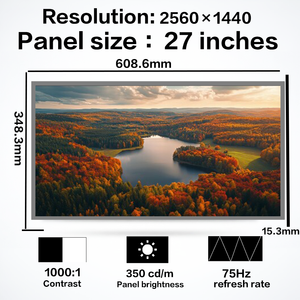Écran LCD MV270QHM-N30 N40 N61 27 pouces 92 broches 75 Hz pour PC tout-en-un, écran QHD - Product Image 4