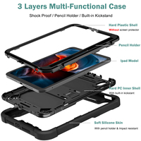 Casing Pelindung Silikon Tablet PC Modis, Casing Pelindung Silikon untuk iPad Mini 6 Model Baru 2021