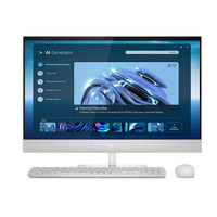 Ordinateur de bureau tout-en-un Dell EC27260 27 pouces à cadre fin, haute performance, pour usage domestique et professionnel, Ultra7 355, RAM DDR5, SSD M.2
