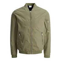Neue benutzer definierte Lederjacke Großhandel Männer lässig Streetwear Bomber Uni-Jacke