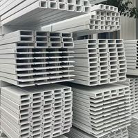 Perfil en U de FRP/GRP Compuesto con Espesor de Pared Estable de 3-15 mm, Barra de Fibra de Vidrio Aislada y Anticorrosiva para Uso Industrial