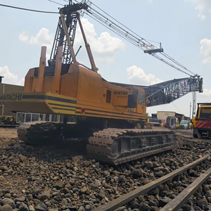 תנאי עבודה מעולה עגורנים בשימוש hitachi 150 טון 150 t k700 kh700m מנוף עם jibs זבוב למכירה - Product Image 1