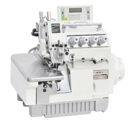 Machine à coudre surjeteuse informatisée à quatre fils GC795-4/EUT/DD avec tondeuse électrique automatique