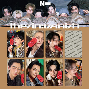 Kpop 7Pcs HEESEUNG JAY <span class=keywords><strong>NIKI</strong></span> le 7ème mini-album the SIN: VANISH Carte LOMO JUNGWON SUNGHOON Cartes Weverse Style Pop-UP Cartes postales - Product Image 3