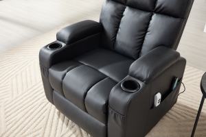 Elektrikli masaj yatar koltuk 8 nokta silindirleri ile ısıtma USB tip C şarj ev ofis için sıfır yerçekimi tam vücut Shiatsu - Product Image 5