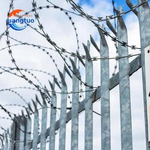 Giá rẻ chất lượng cao Dây thép gai chống leo lên lưỡi dao cạo dây thép gai hàng rào tù concertina dao cạo dây an ninh hàng rào 100m - Product Image 5