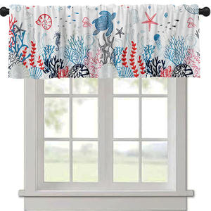 <span class=keywords><strong>Tende</strong></span> a tema oceano, mantovane <span class=keywords><strong>per</strong></span> finestra, drappeggi, <span class=keywords><strong>tende</strong></span> corte <span class=keywords><strong>da</strong></span> cucina con passante <span class=keywords><strong>per</strong></span> asta, <span class=keywords><strong>per</strong></span> cucina e bagno, personalizzabili - Product Image 1