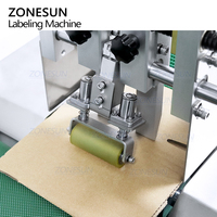ZONESUN ZS-TB160P otomatis kecepatan tinggi stiker datar kotak kardus mesin pelabelan
