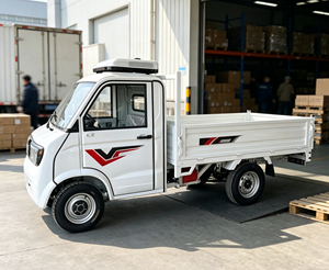 Nouveau camionnette électrique mini Euro 4 4x2 à conduite à gauche, véhicule utilitaire léger <span class=keywords><strong>pour</strong></span> le transport, vente directe d'usine chinoise à prix compétitif - Product Image 2